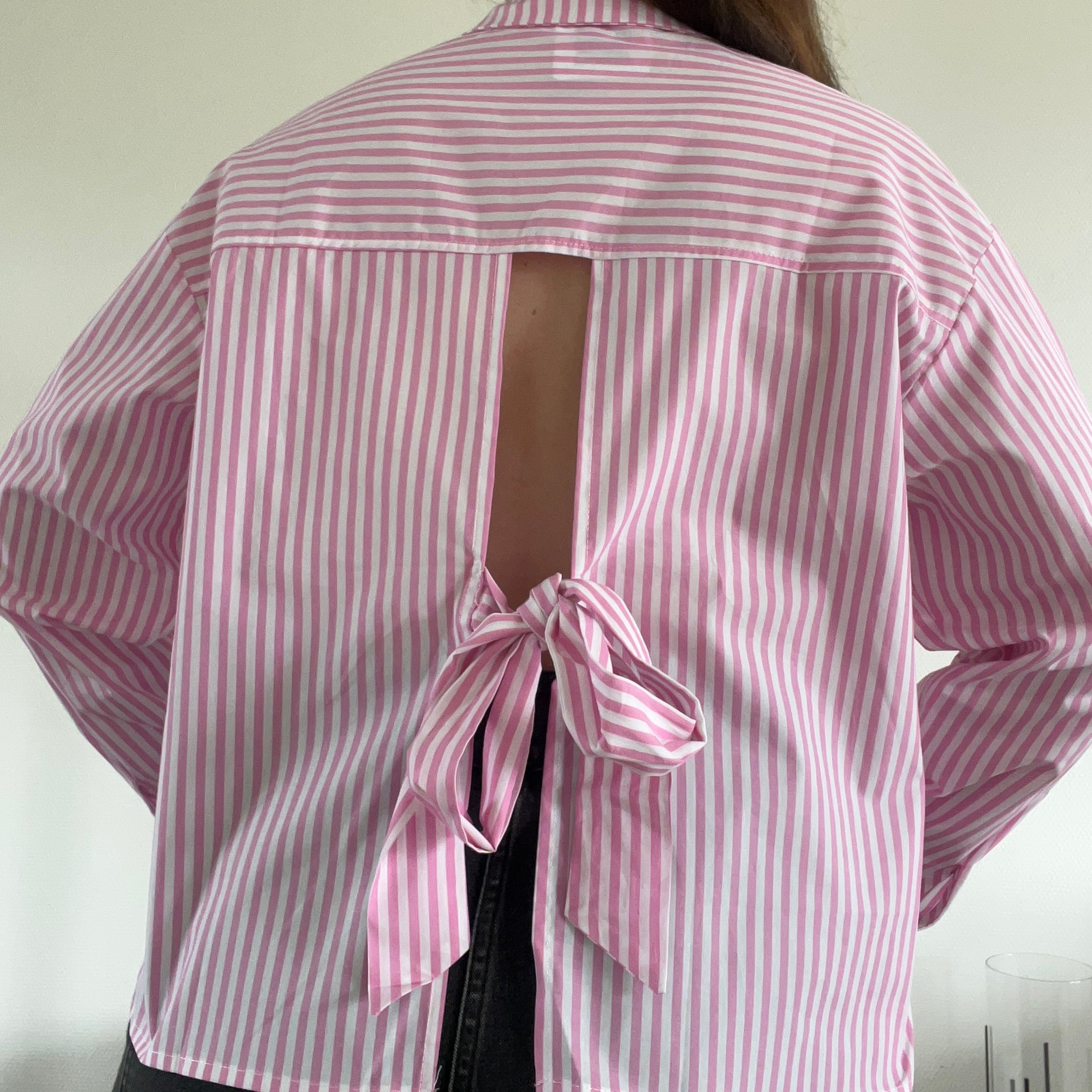 Chemise rose "Iris"