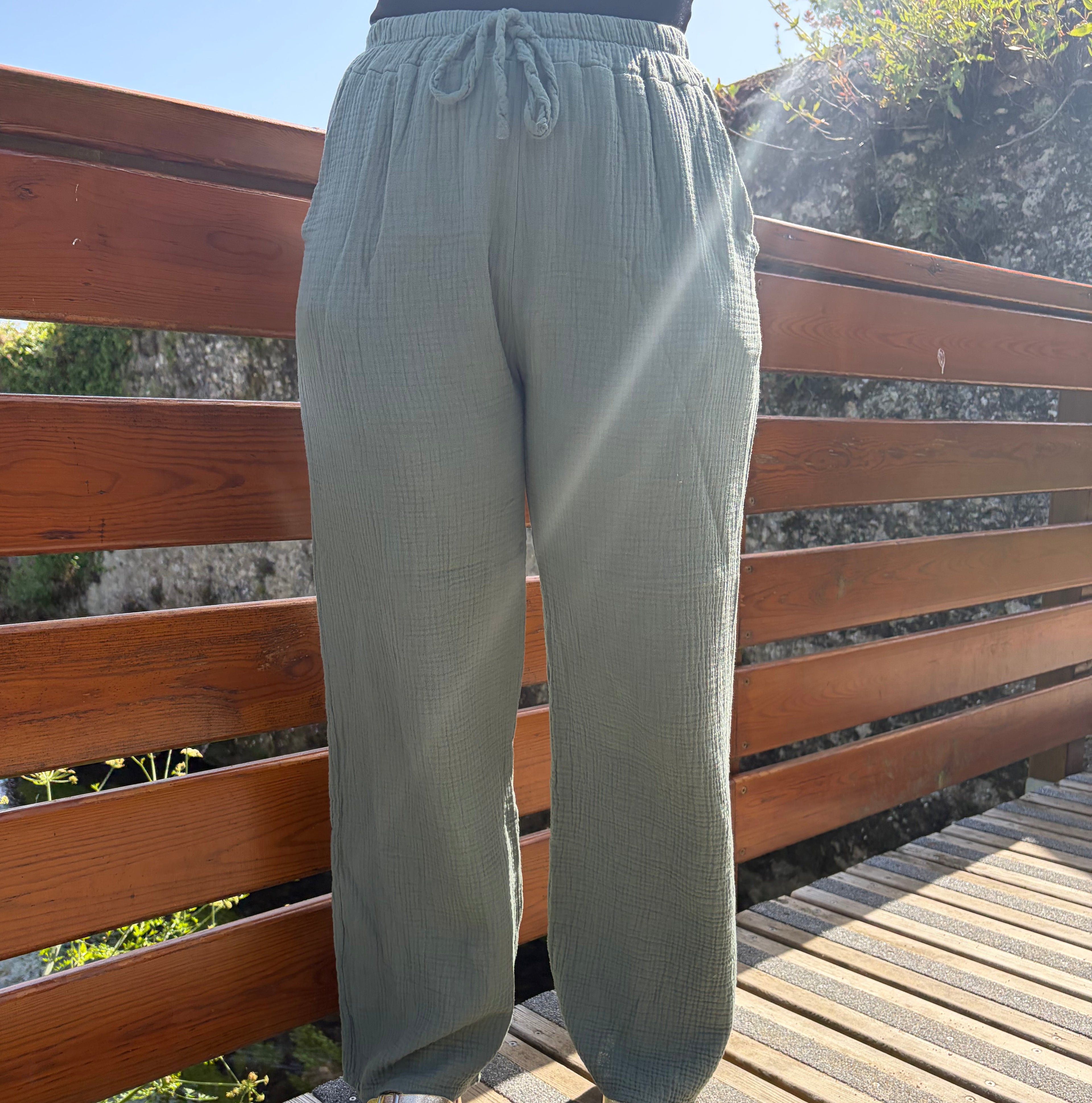 Pantalon kaki "Mia"
