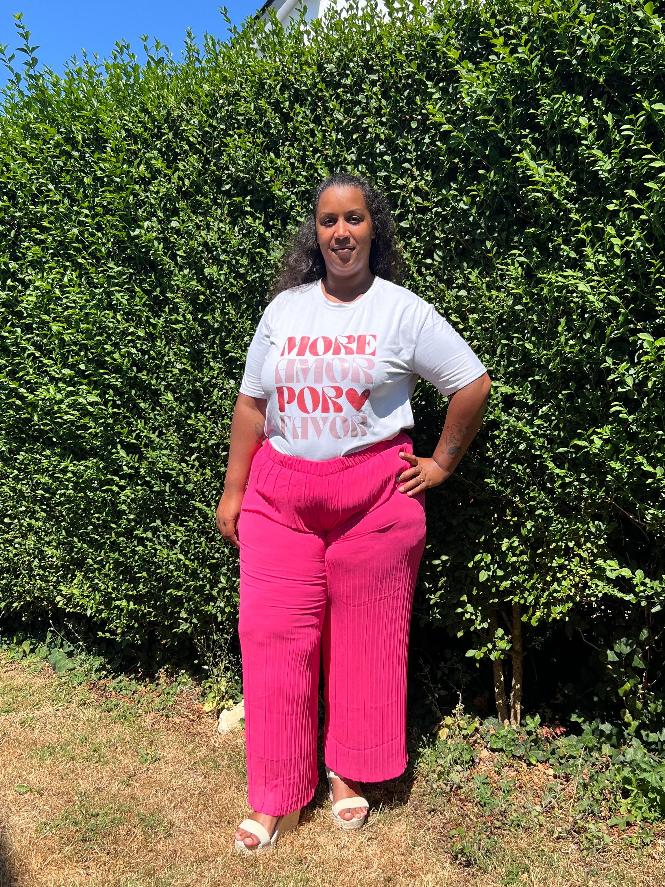 Pantalon "Enea" - Fushia