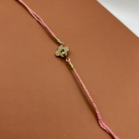Bracelet "Nœud" - Rose