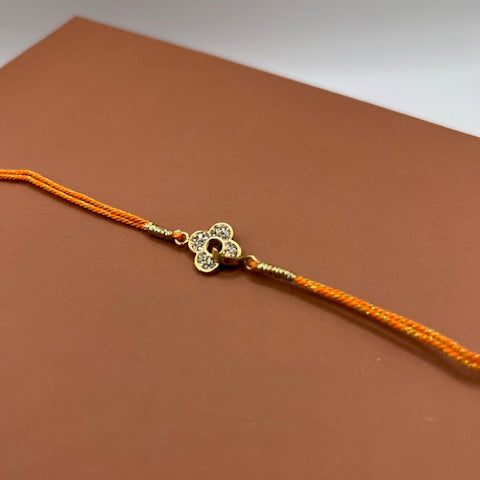 Bracelet "Nœud" - Orange