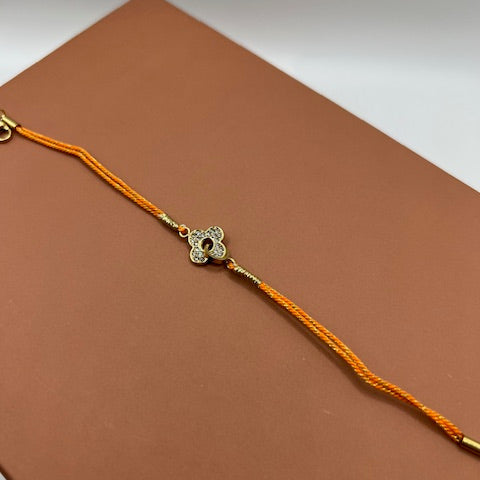 Bracelet "Nœud" - Orange
