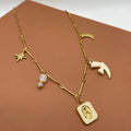 Collier - "Bird Blanc"