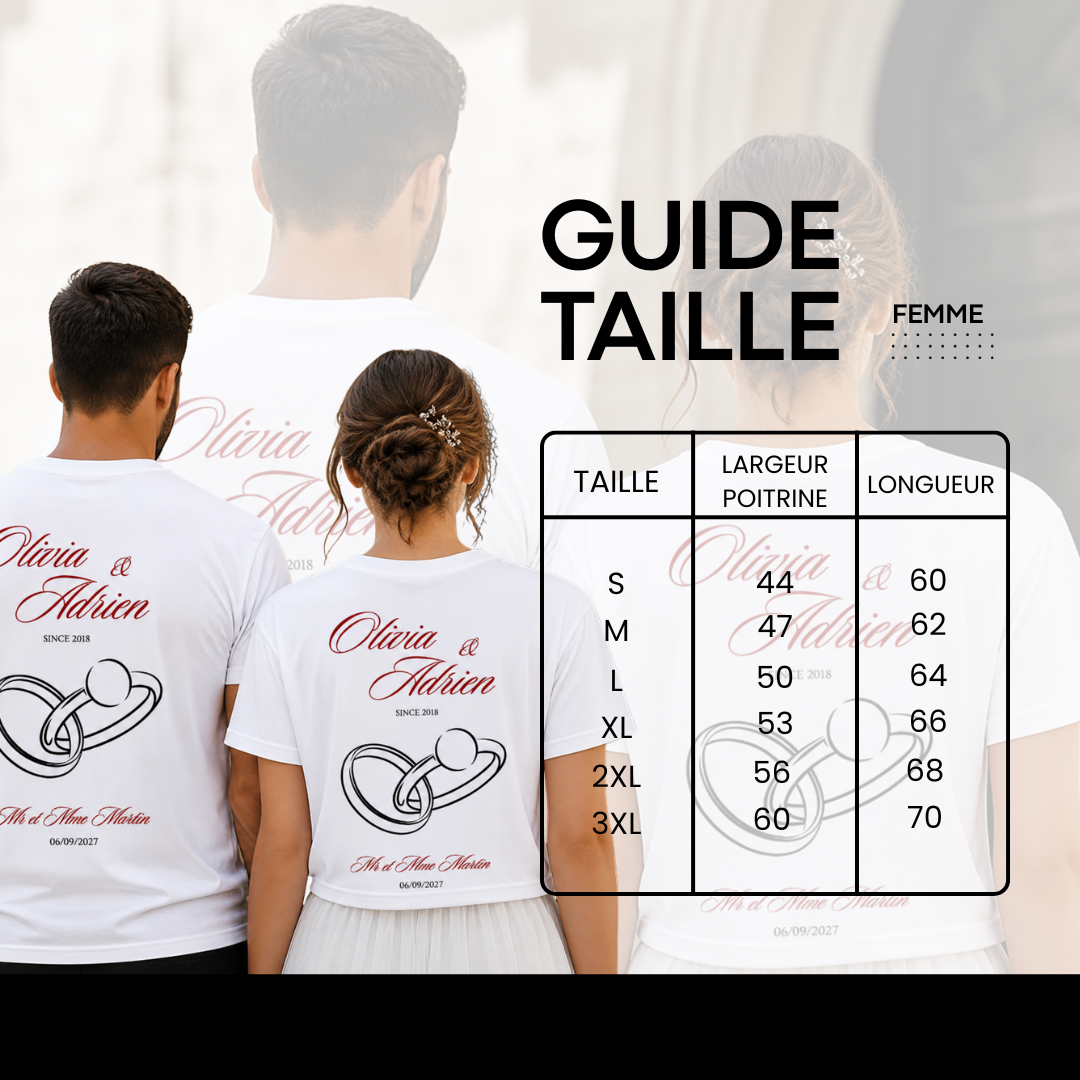 T-Shirt "Mariage"