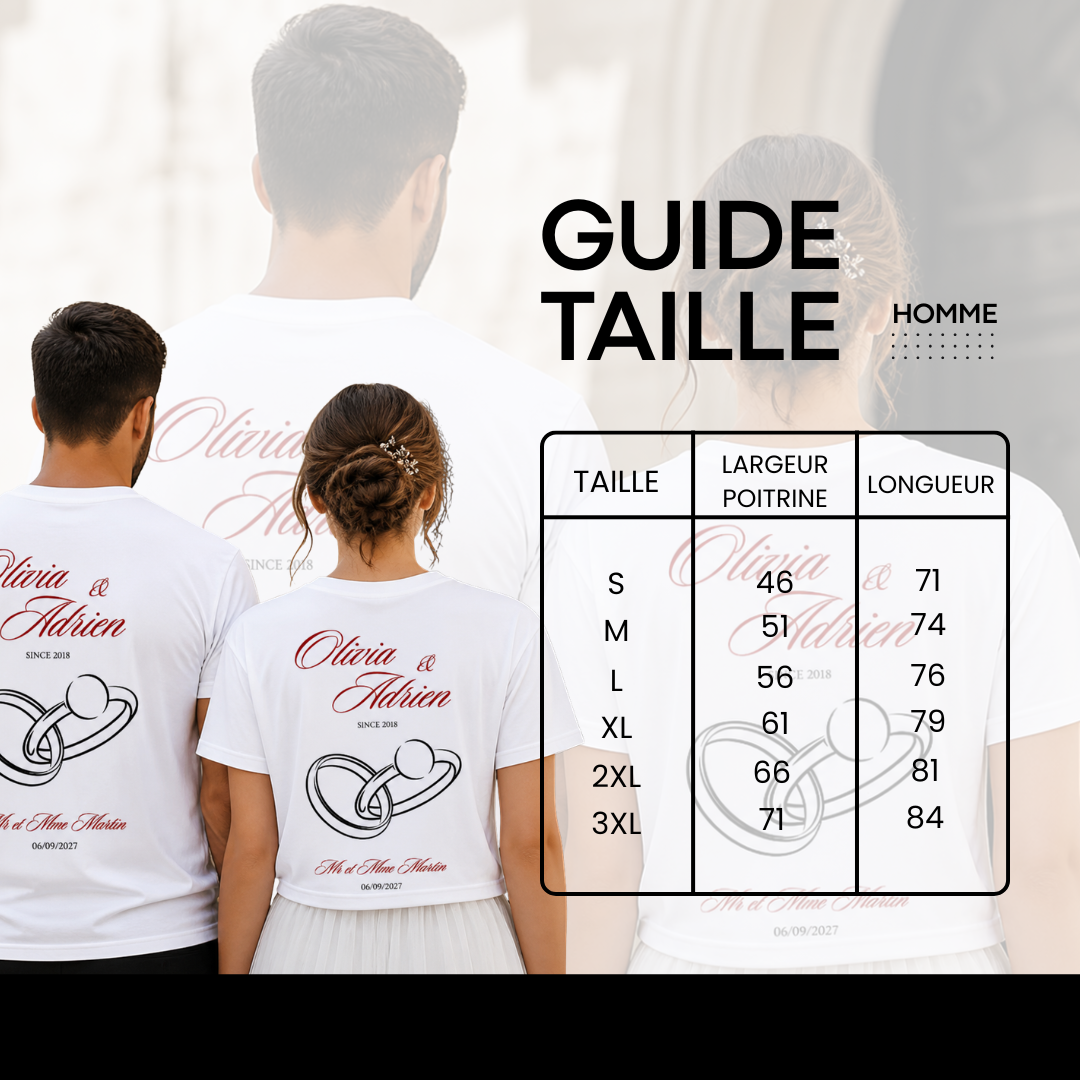 T-Shirt "Mariage"