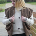 Gilet sans manches "Atesse" - Chocolat