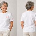 T-Shirt "Mamie" - Blanc