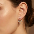 Boucle d'oreille "Noeuds"