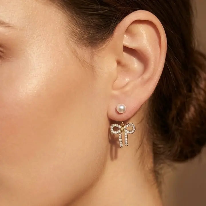 Boucle d'oreille "Noeuds"