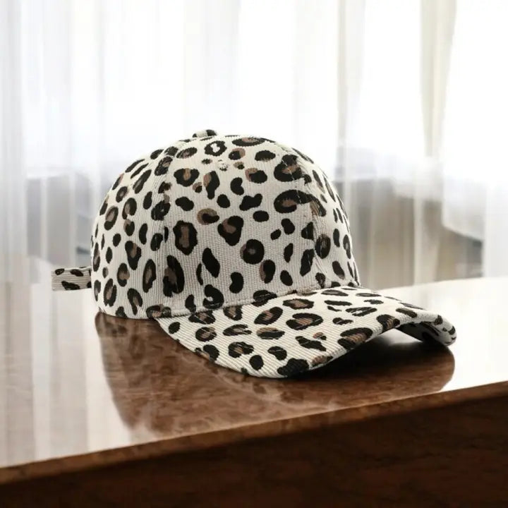 Casquette "Léopard" - Beige