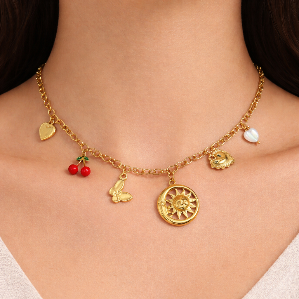 Collier "Cherry"